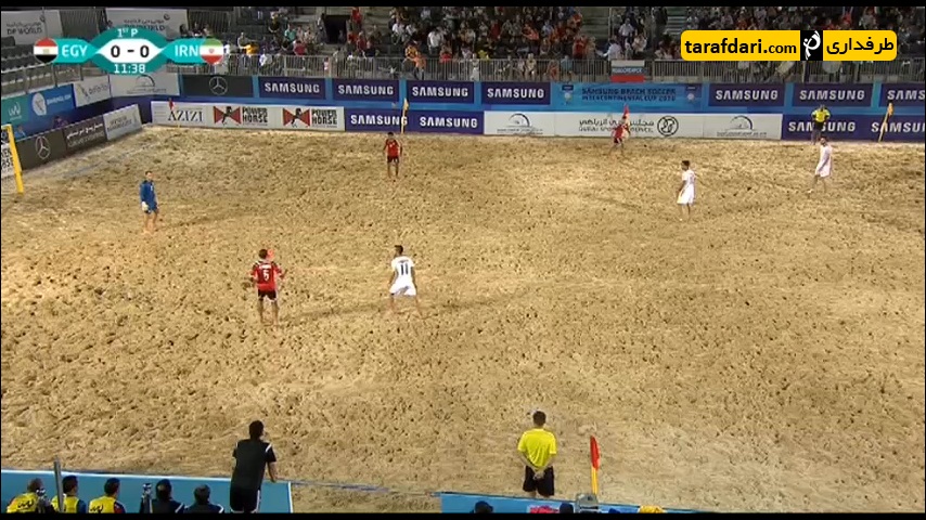 خلاصه بازی ایران 4-1 مصر (فوتبال ساحلی جام بین قاره ای)