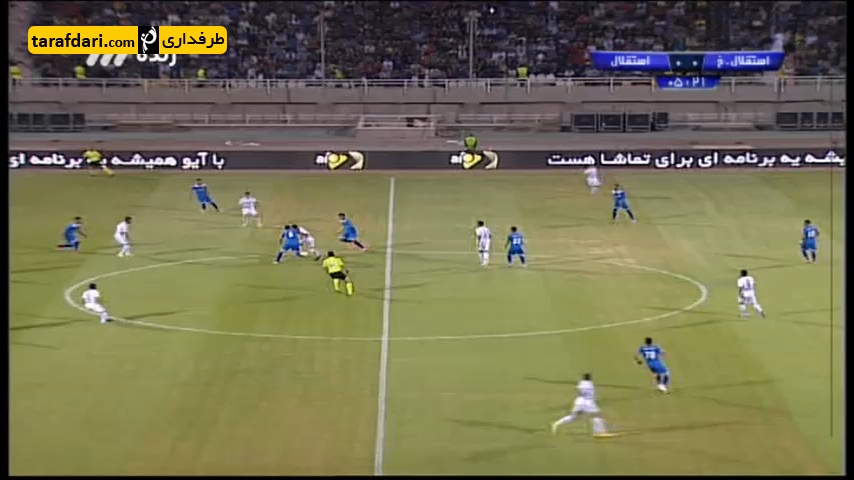 خلاصه بازی استقلال خوزستان 2-1 استقلال تهران