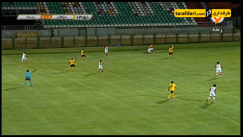 خلاصه بازی سپاهان 0-1 پدیده