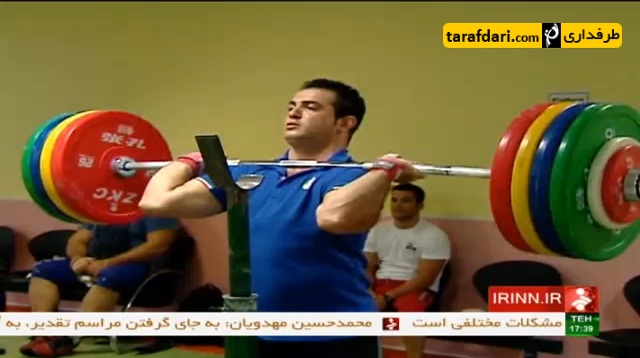 ویدیو؛ تمرینات تیم ملی وزنه برداری پیش از اعزام به ریو