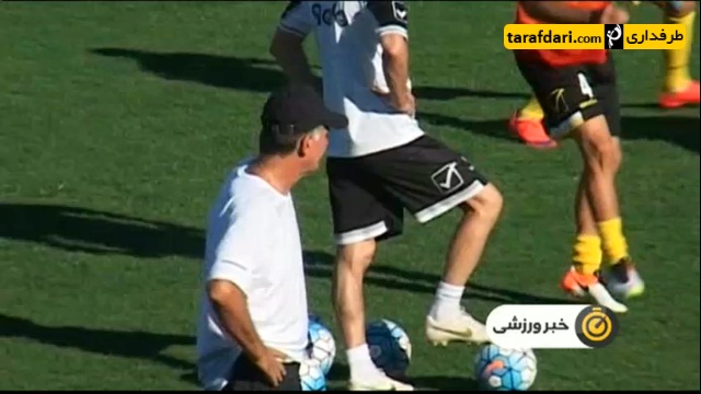 ویدیو؛ صحبت های کارلوس کی روش در حاشیه اردوی تیم ملی فوتبال ایران در ایتالیا