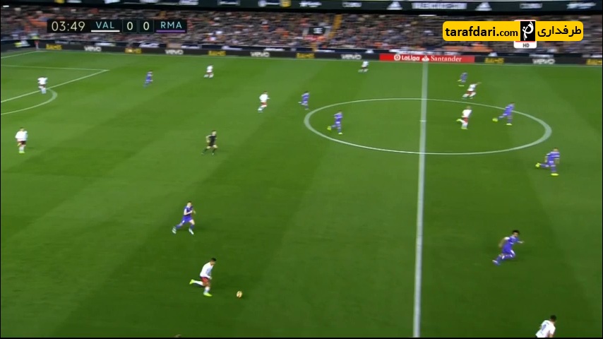 خلاصه بازی والنسیا 2-1 رئال مادرید - کریستیانو رونالدو