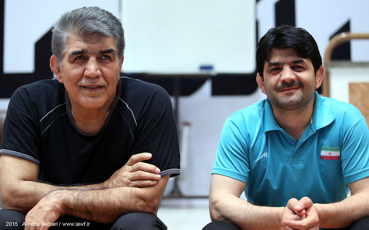 بابک در LA؛ کشتی فرنگی روی پل