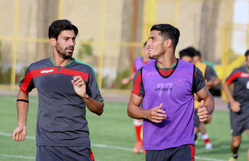 پرسپولیس-تمرینات پرسپولیس-بازیکنان پرسپولیس