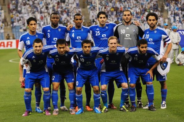 تیم فوتبال الهلال-لیگ عربستان-عکس تیمی الهلال