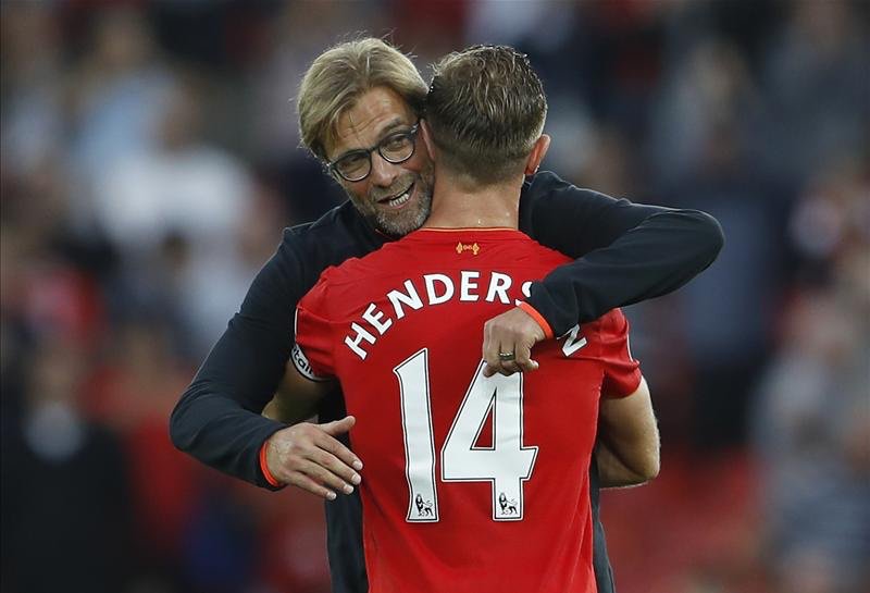 Jurgen Klopp- Jordan Henderson- Permier League- جوردن هندرسون- یورگن کلوپ