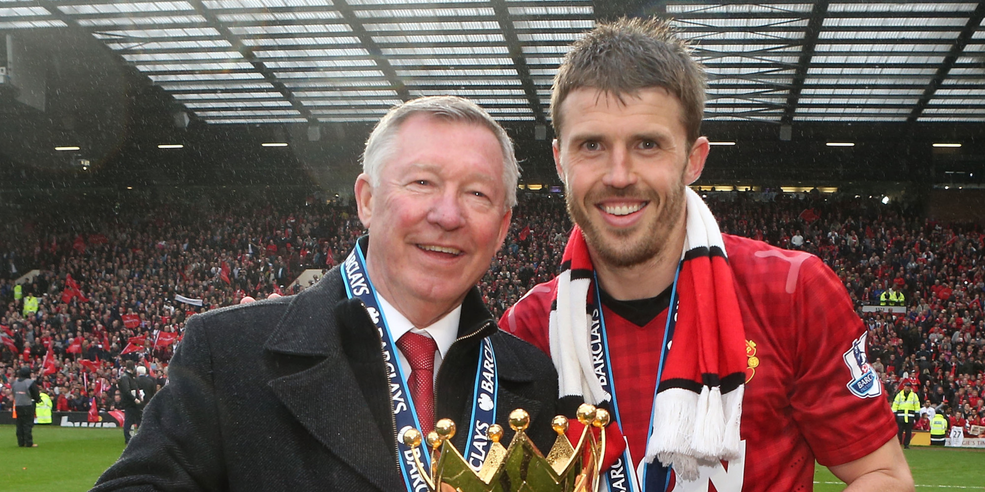 Michael Carrick- Sir Alex Ferguson- Manchester United-Michael Carrick's testimonial- بازی بزرگداشت مایکل کریک