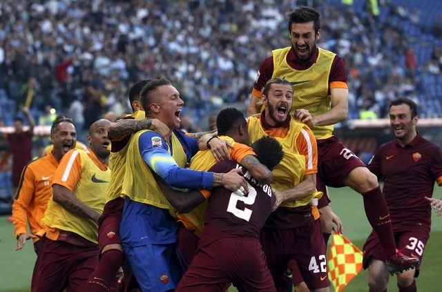 لاتزیو 1 - 2 آ اس رم؛ سهمیه مستقیم لیگ قهرمانان، قطعی شد