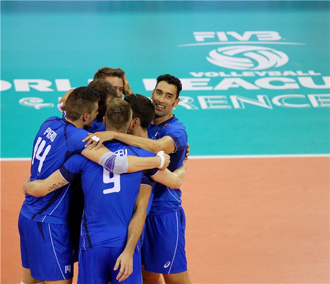 لیگ جهانی والیبال: ایتالیا 3 - 0 استرالیا؛ آمریکا حریف ایران شد