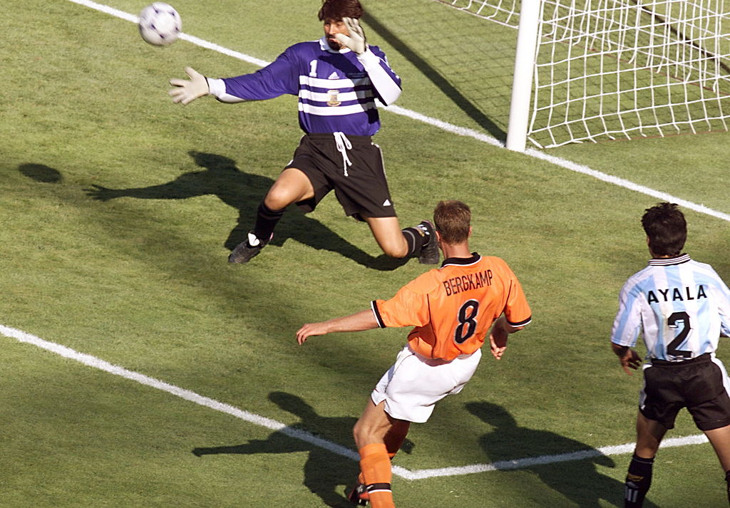 تیم ملی فوتبال آرژانتین - تیم ملی فوتبال هلند - جام جهانی 1998 فرانسه - FIFA World Cup - Denis Bergkamp