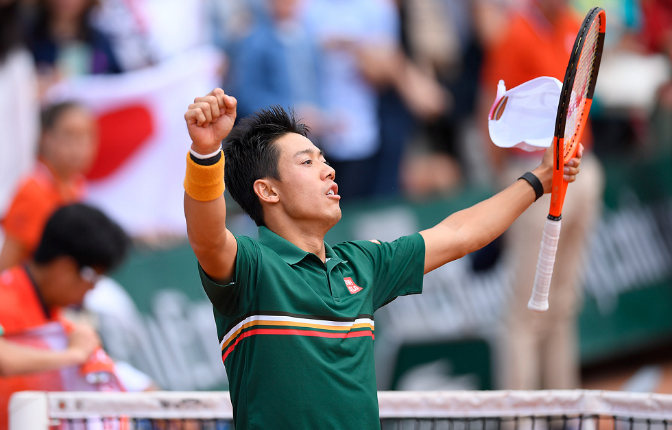 اوپن فرانسه 2017 - رولند گاروس 2017 - Roland Garros 2017 - French Open 2017 - Kei Nisikori