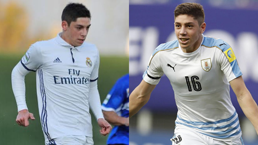 Federico Valverde - Real Madrid - Real Madrid Academy - Castilla - فوتبال اوروگوئه - تیم ملی فوتبال اوروگوئه