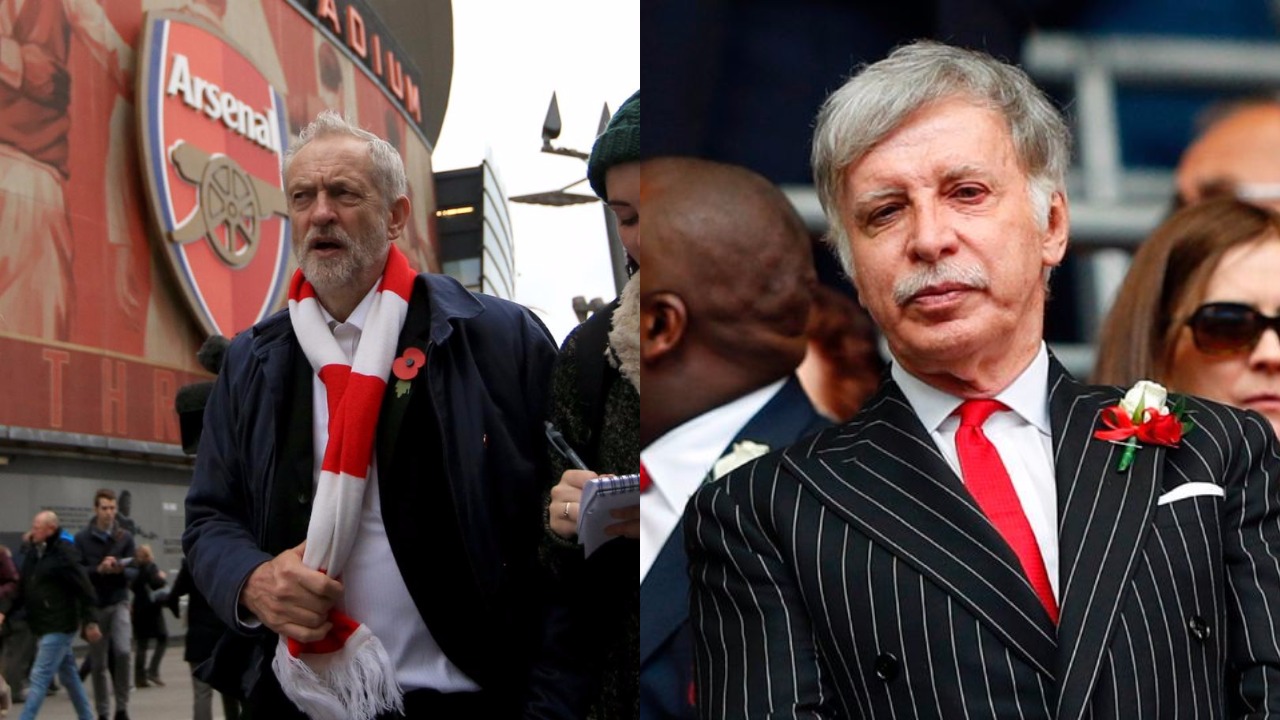 آرسنال - Arsenal - توپچی ها - Gunners - Gooners - رهبر حزب کارگر انگلیس - مالک باشگاه آرسنال - Leader of the Labour Party