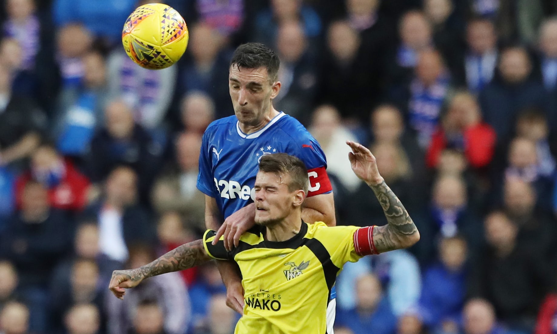 Lee Wallace - Progrès Niederkorn - Sebastien Thill - گلاسکو رنجرز - Glascow Rangers - پروگرس نیدرکورن - لیگ اروپا
