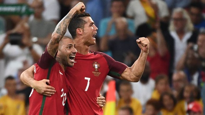 پرتغال1 (5) - (3) 1 لهستان؛ پرتغال با پیروزی در ضربات پنالتی، به جمع چهار تیم برتر اروپا راه یافت