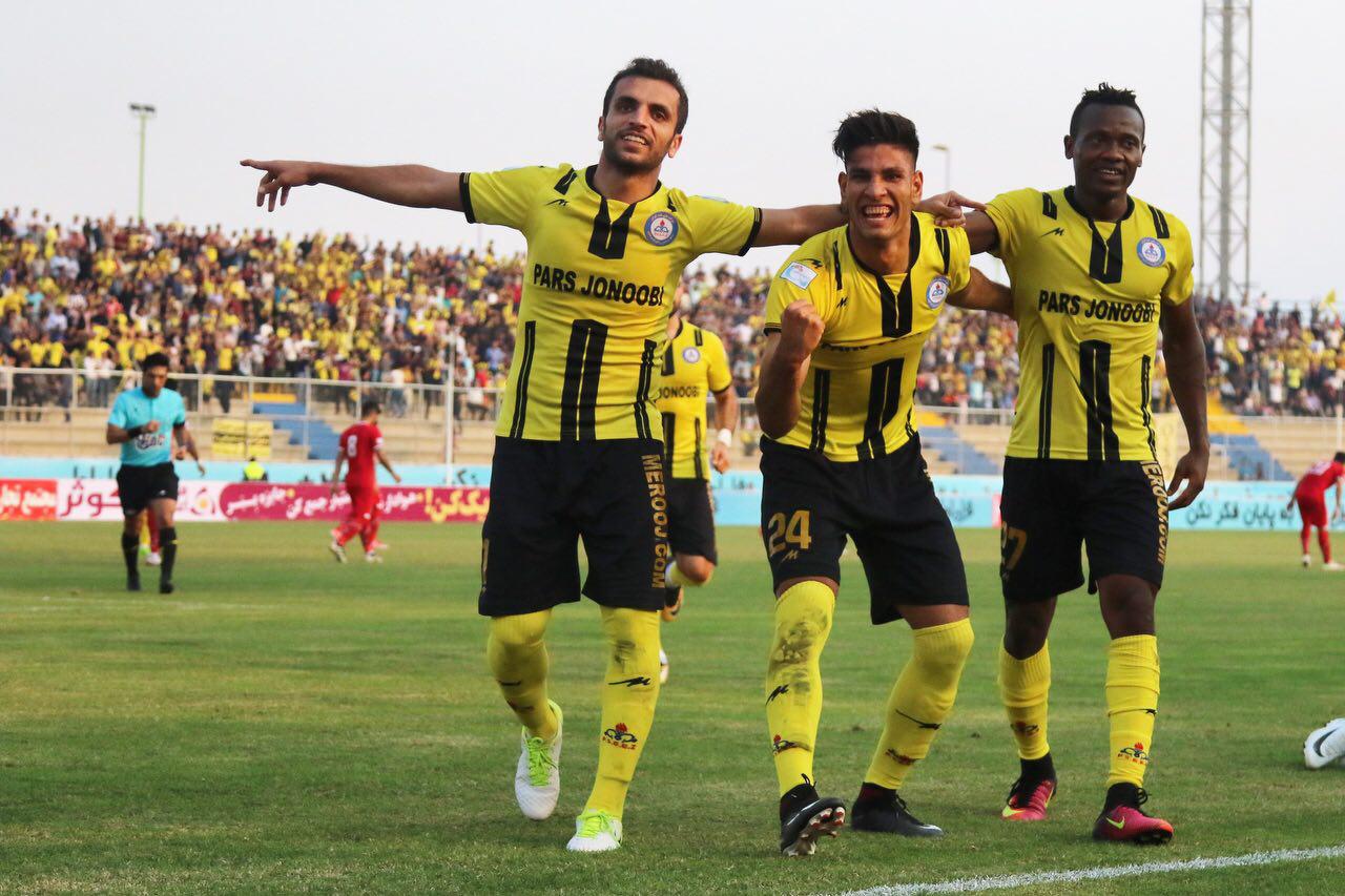 پارس جنوبی 3-1 سپید رود رشت