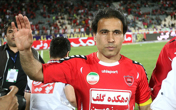 بازیکن سابق تیم ملی فوتبال و پرسپولیس