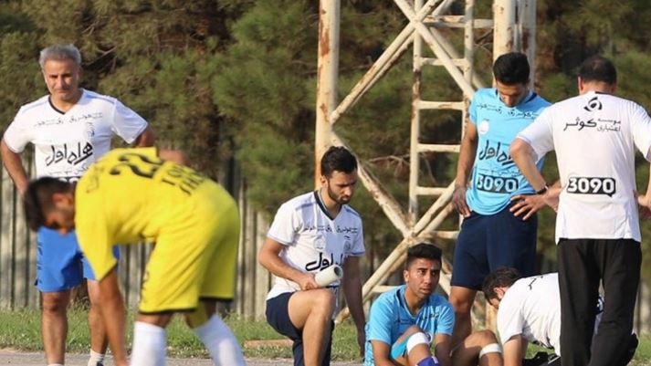هافبک استقلال مصدوم شد (عکس)