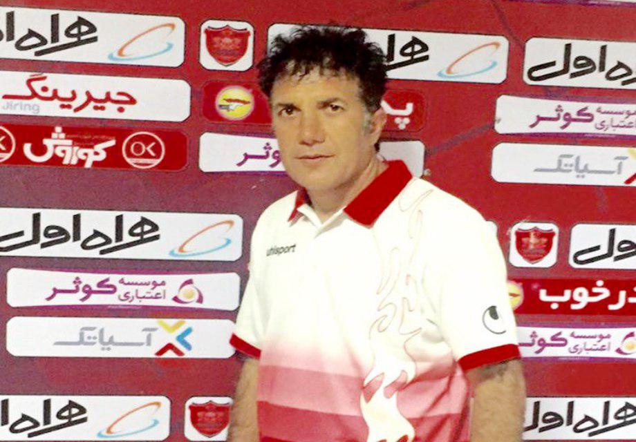 سرمربی نوجوانان پرسپولیس: روز به روز بهتر میشویم، علی پروین مرتب پیگیر نتیجه بازی بود