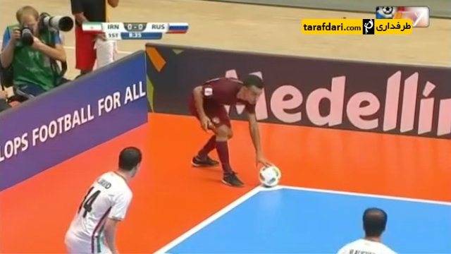 خلاصه بازی ایران 3 - 4 روسیه (جام جهانی فوتسال)