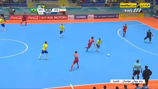 خلاصه بازی ایران 4 (3 ) - (2) 4 برزیل - جام جهانی فوتسال