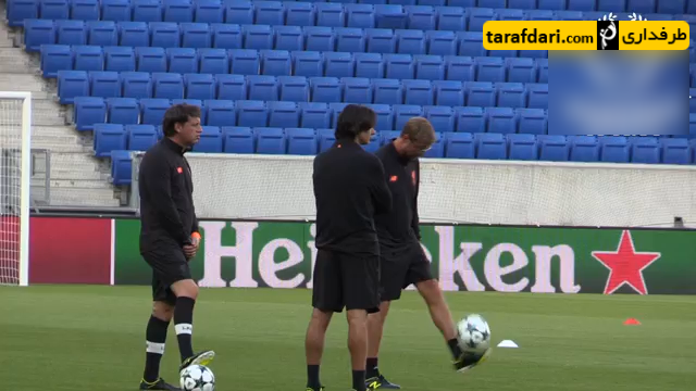 تمرینات لیورپول -یورگن کلوپ-هوفنهایم-لیگ قهرمانان اروپا