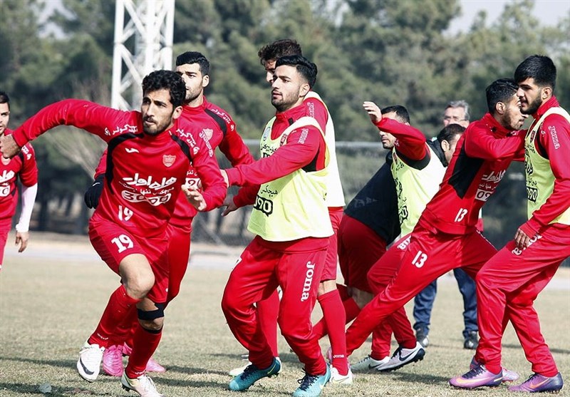 تمرینات پرسپولیس-لیگ برتر