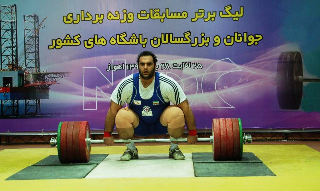 بهداد سلیمی-یاسین پیشرو-لیگ برتر وزنه برداری-فدراسیون وزنه برداری