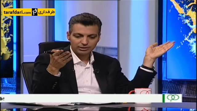 حسن بیت سعید مهمان برنامه نود-استقلال خوزستان-عادل فردوسی پور-برنامه نود