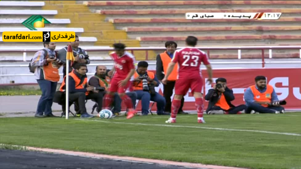 پیروزی پدیده مقابل صبای قم-لیگ برتر ایران-ورزشگاه ثامن مشهد-ایران