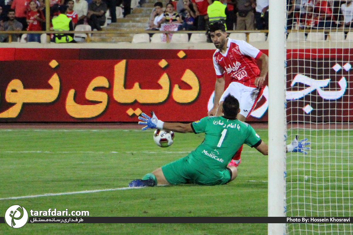پرسپولیس- سیاه جامگان- لیگ برتر ایران