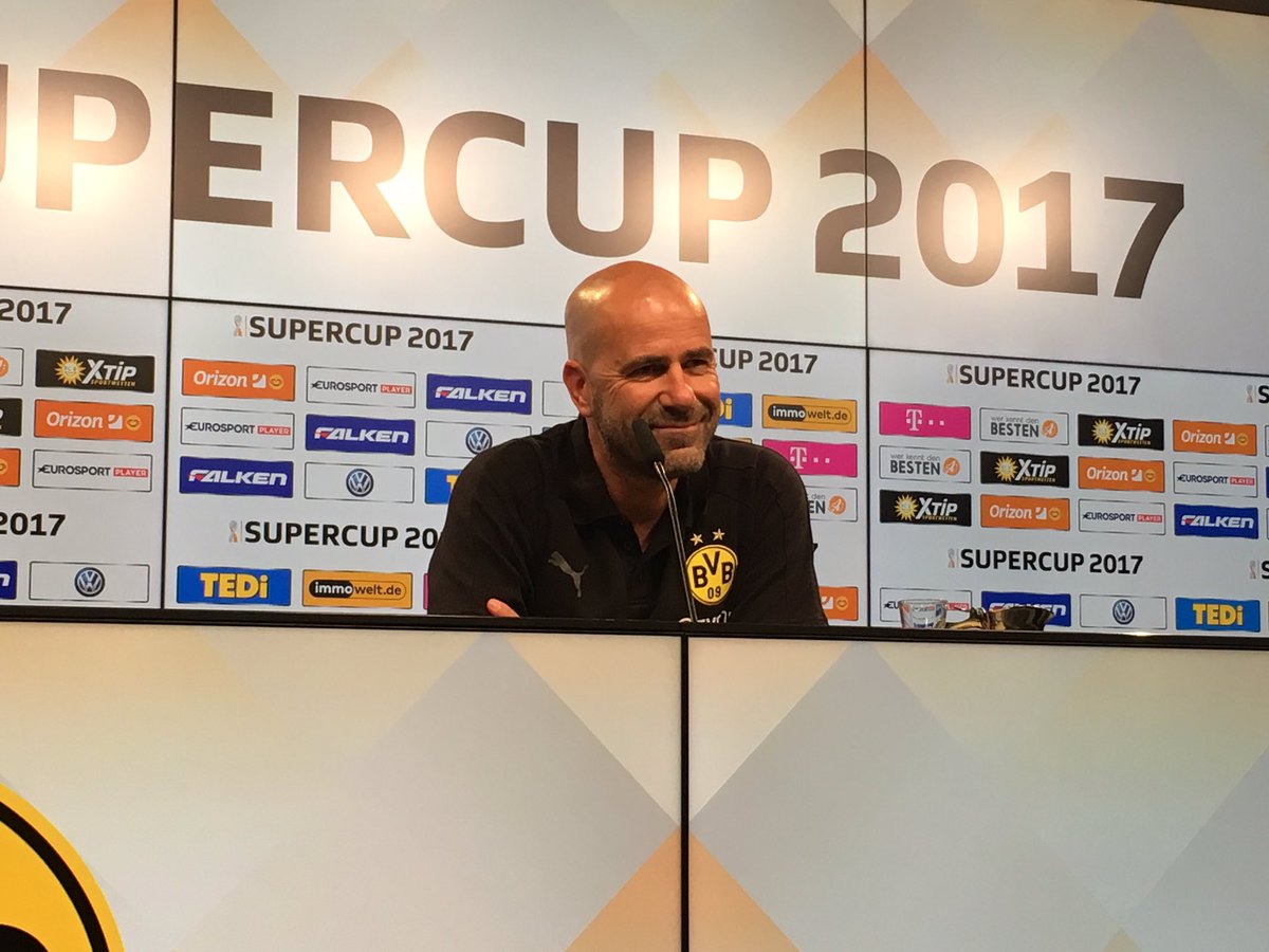 دورتموند- سرمربی دورتموند- سوپرکاپ آلمان- کنفرانس خبری