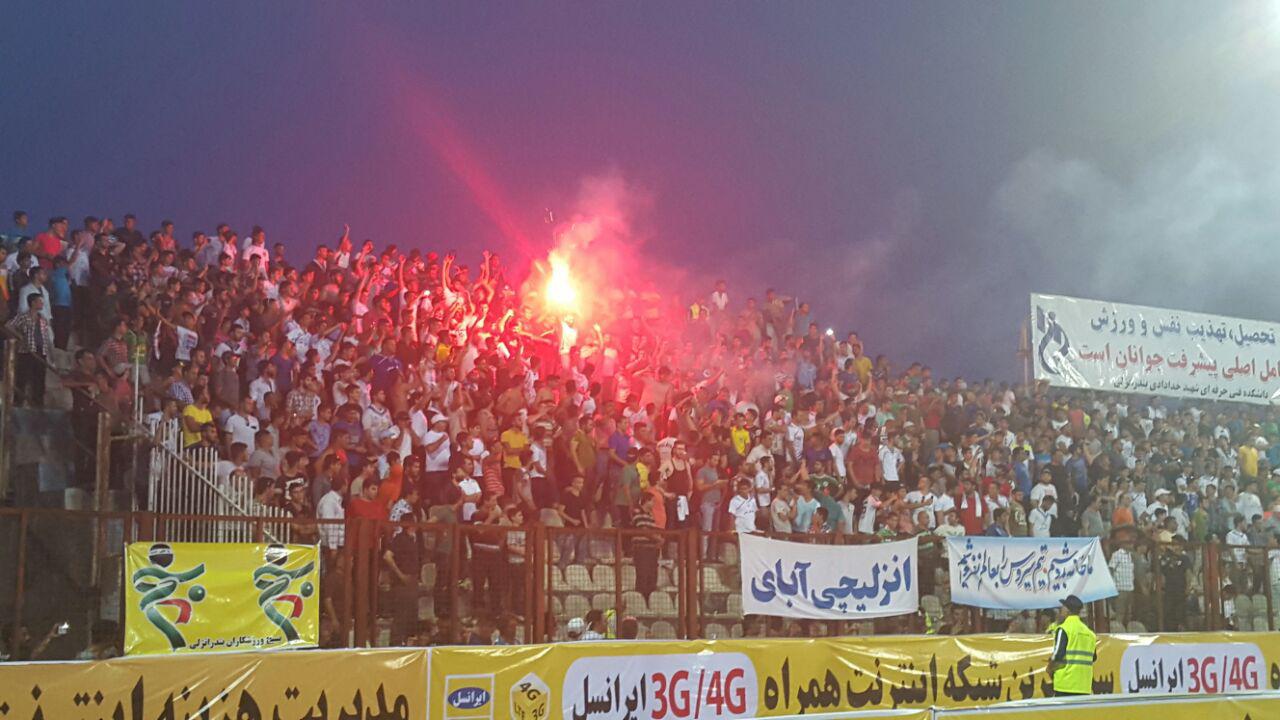ملوان بندر انزلی 1-0 ذوب آهن اصفهان؛ شکست شاگردان یحیی در هوای شرجی انزلی
