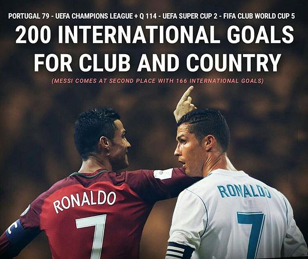 رکوردی دیگر برای cr7