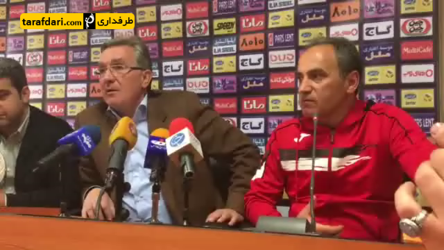 کنفرانس مطبوعاتی - برانکو ایوانکوویچ - لیگ برتر ایران - پرسپولیس - سپاهان
