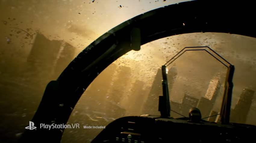 تریلر واقعیت مجازی (Virtual reality) بازی ACE Combat 7