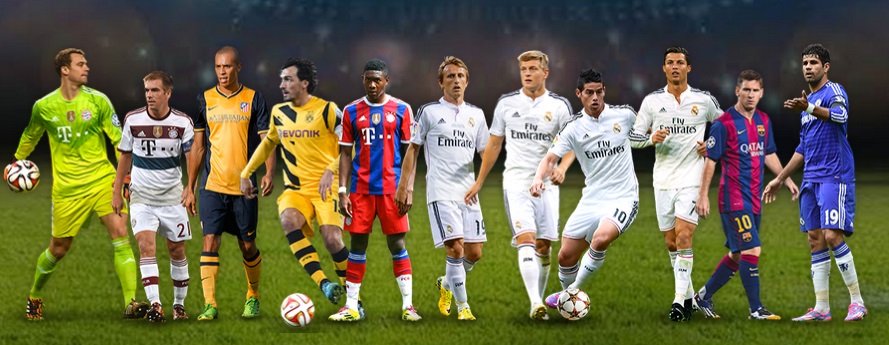 تیم منتخب سال 2014 از نگاه ستارگان؛ دکو سوزا