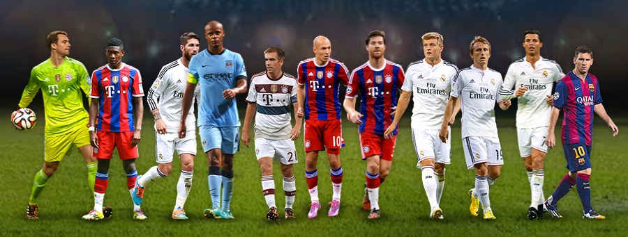 تیم منتخب سال 2014 از نگاه ستارگان؛ ژاست فونتین