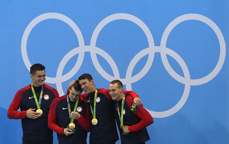 شنای المپیک ریو 2016؛ بیست و سومین طلای فلپس در رشته چهار در 100 متر مختلط