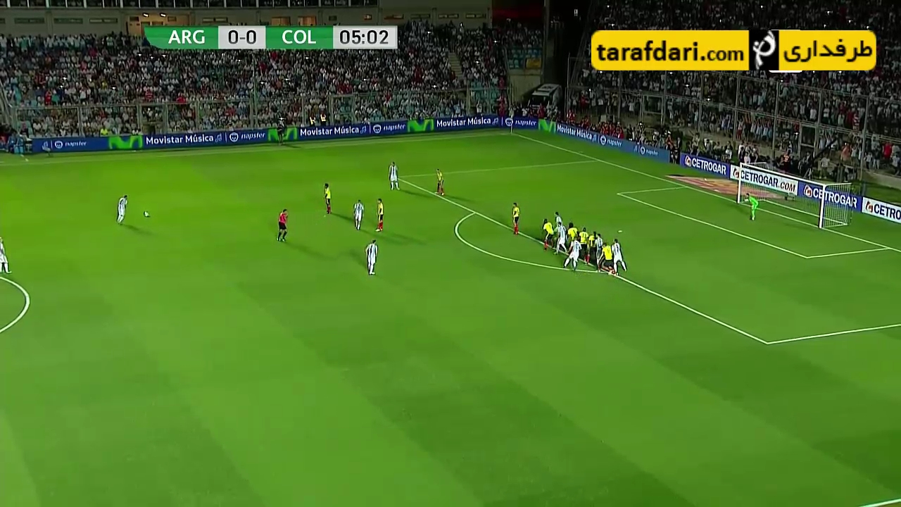 گل های HD بازی آرژانتین 3-0 کلمبیا