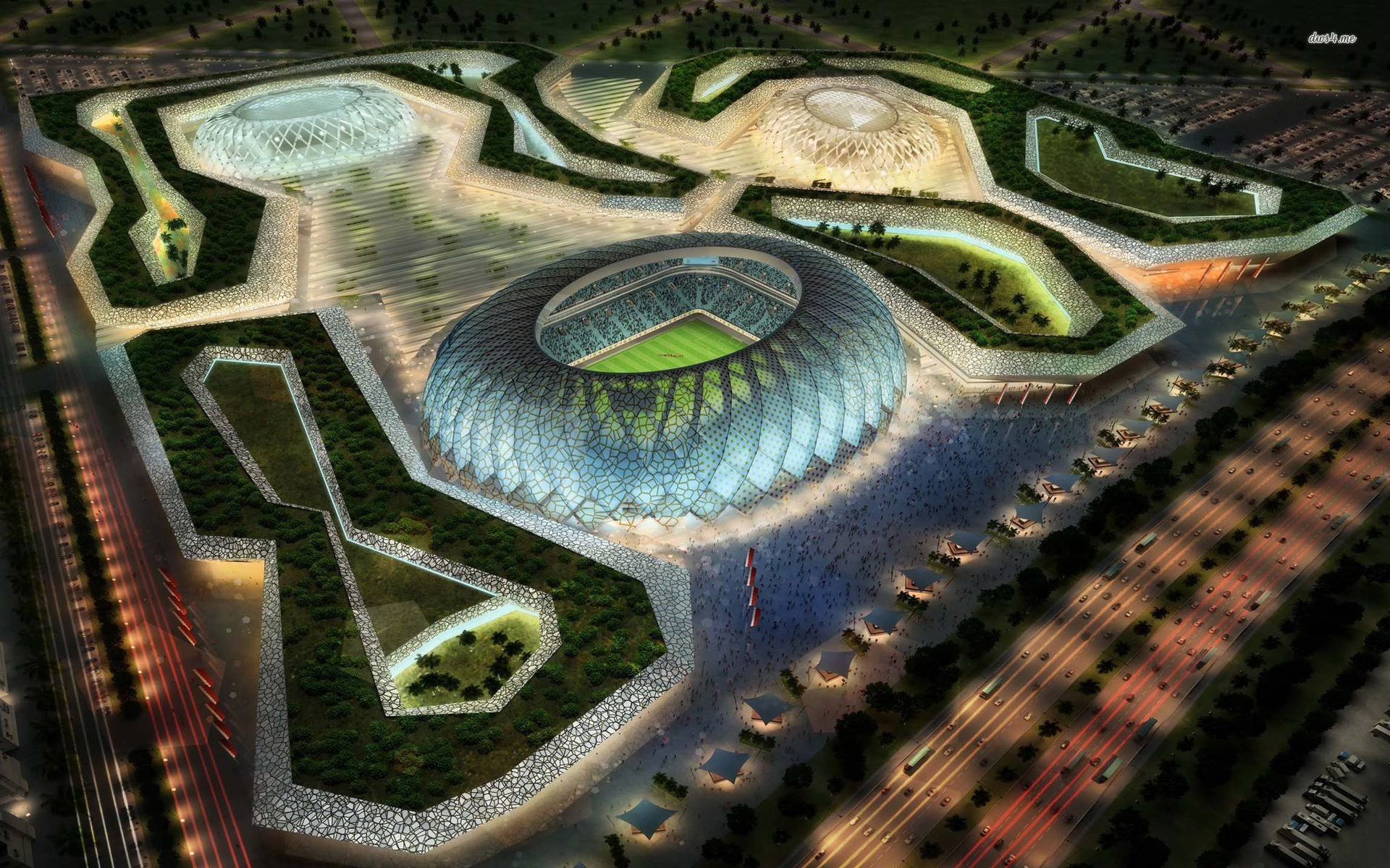 گزارش تصویری؛ ورزشگاه های مجلل قطر برای جام جهانی 2022