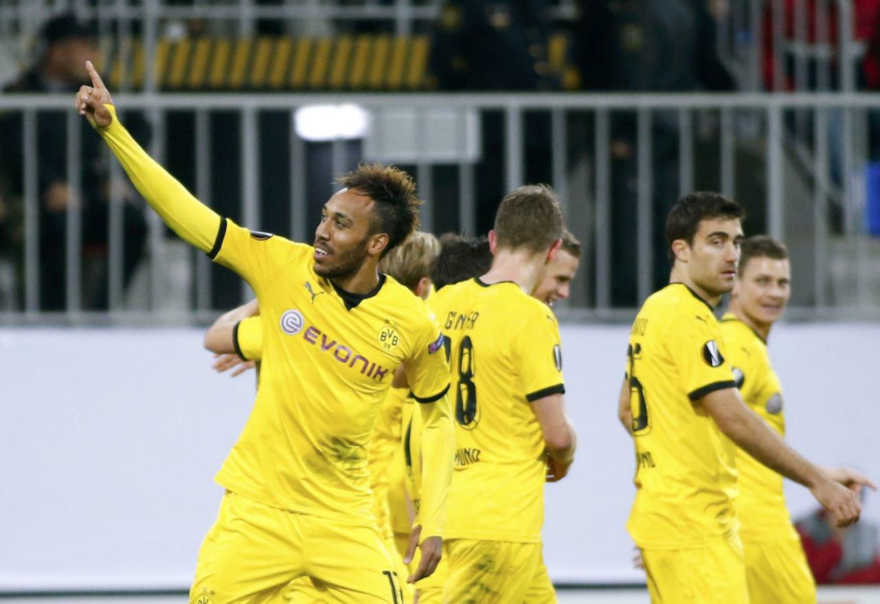 قابالا 1-3 دورتموند؛ تثبیت صدرنشینی در آذربایجان با هت تریک اوبامیانگ