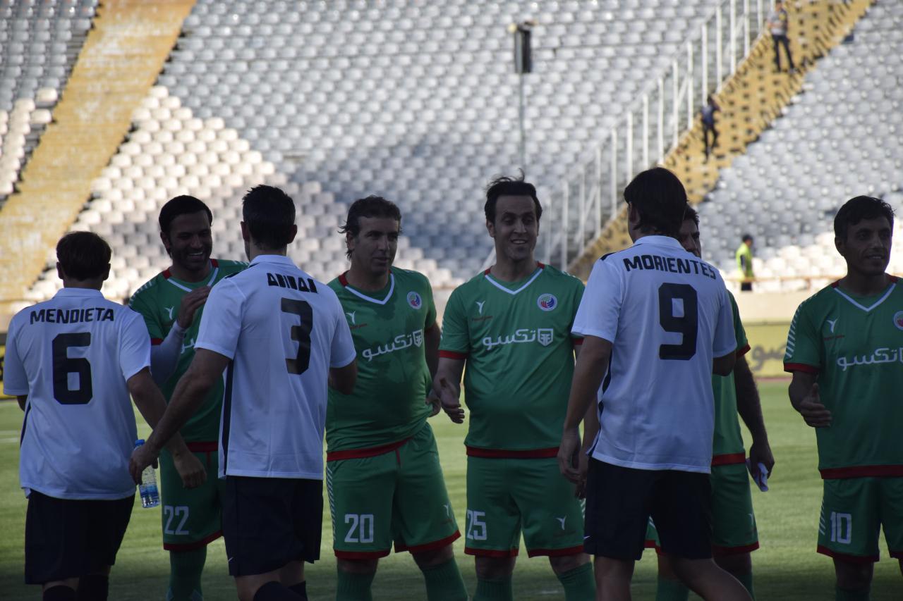 ستارگان ایران 1-4 ستارگان لالیگا؛ برد آسان مهمان در ورزشگاه تقریبا خالی