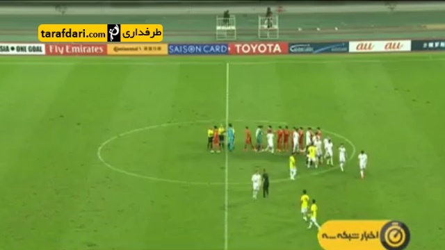ویدیو؛ صحنه مشکوک به پنالتی برای چین در دیدار مقابل ایران