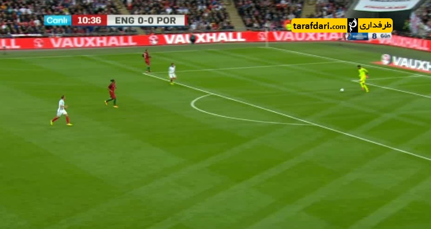 خلاصه بازی انگلیس 1-0 پرتغال