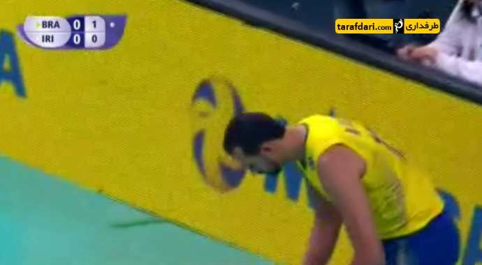 لیگ جهانی والیبال 2016؛ برزیل 3-0 ایران