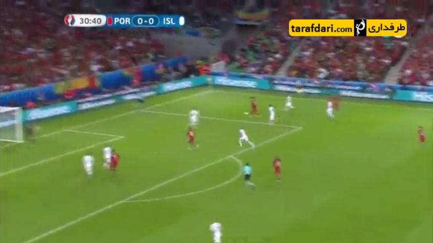 ویدیو؛ گل نانی به ایسلند (پرتغال 1-0 ایسلند)