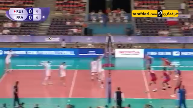 لیگ جهانی والیبال؛ روسیه 0-3 فرانسه
