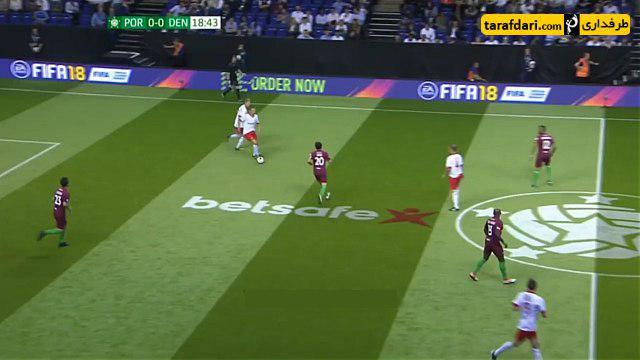گل های بازی اسطوره های دانمارک 6-4 اسطوره های پرتغال (Star Sixes)