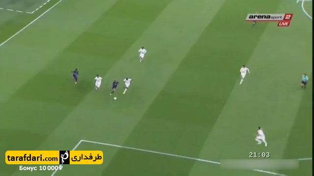 گل های بازی پاری سن ژرمن 1-1 کان